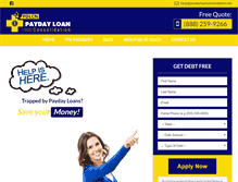Tablet Screenshot of paydayloanconsolidation.net